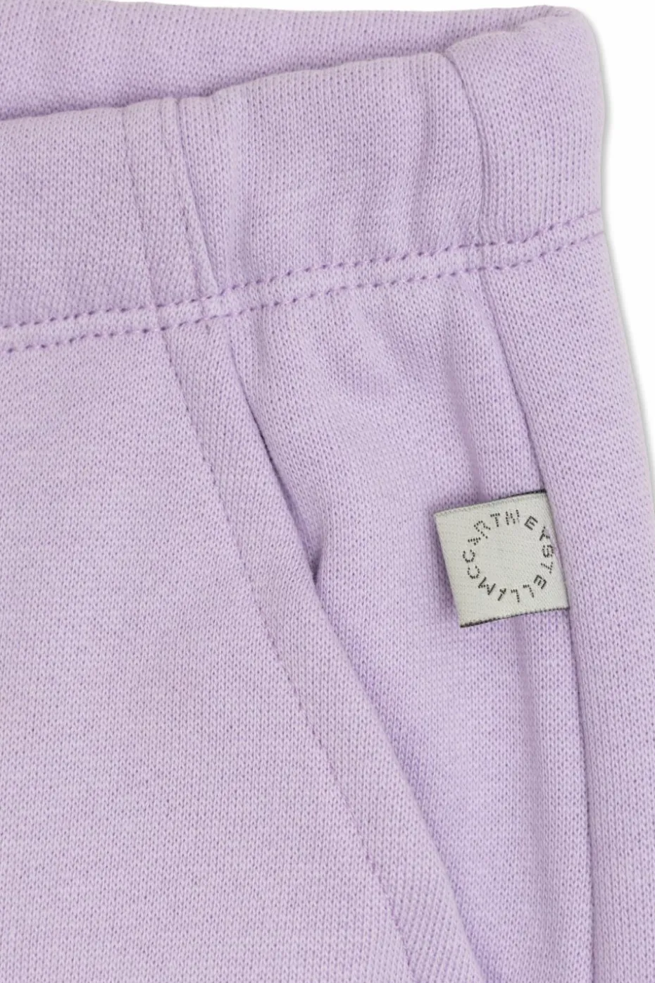 Stella McCartney Kids FIOLETOWY Spodnie z nadrukiem