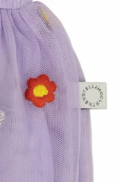 Stella McCartney Kids FIOLETOWY Spódnica z motywem kwiatowym