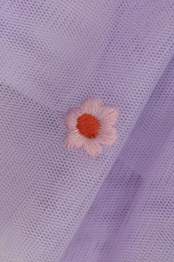 Stella McCartney Kids FIOLETOWY Spódnica z motywem kwiatowym