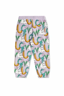 Stella McCartney Kids FIOLETOWY Spodnie dresowe