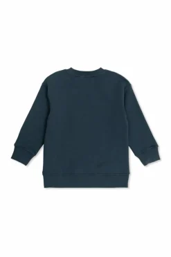 Stella McCartney Kids GRANATOWY Bluza z nadrukiem