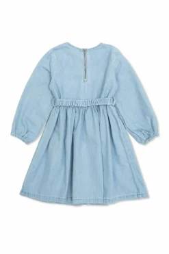 Stella McCartney Kids jasnoniebieski Sukienka jeansowa