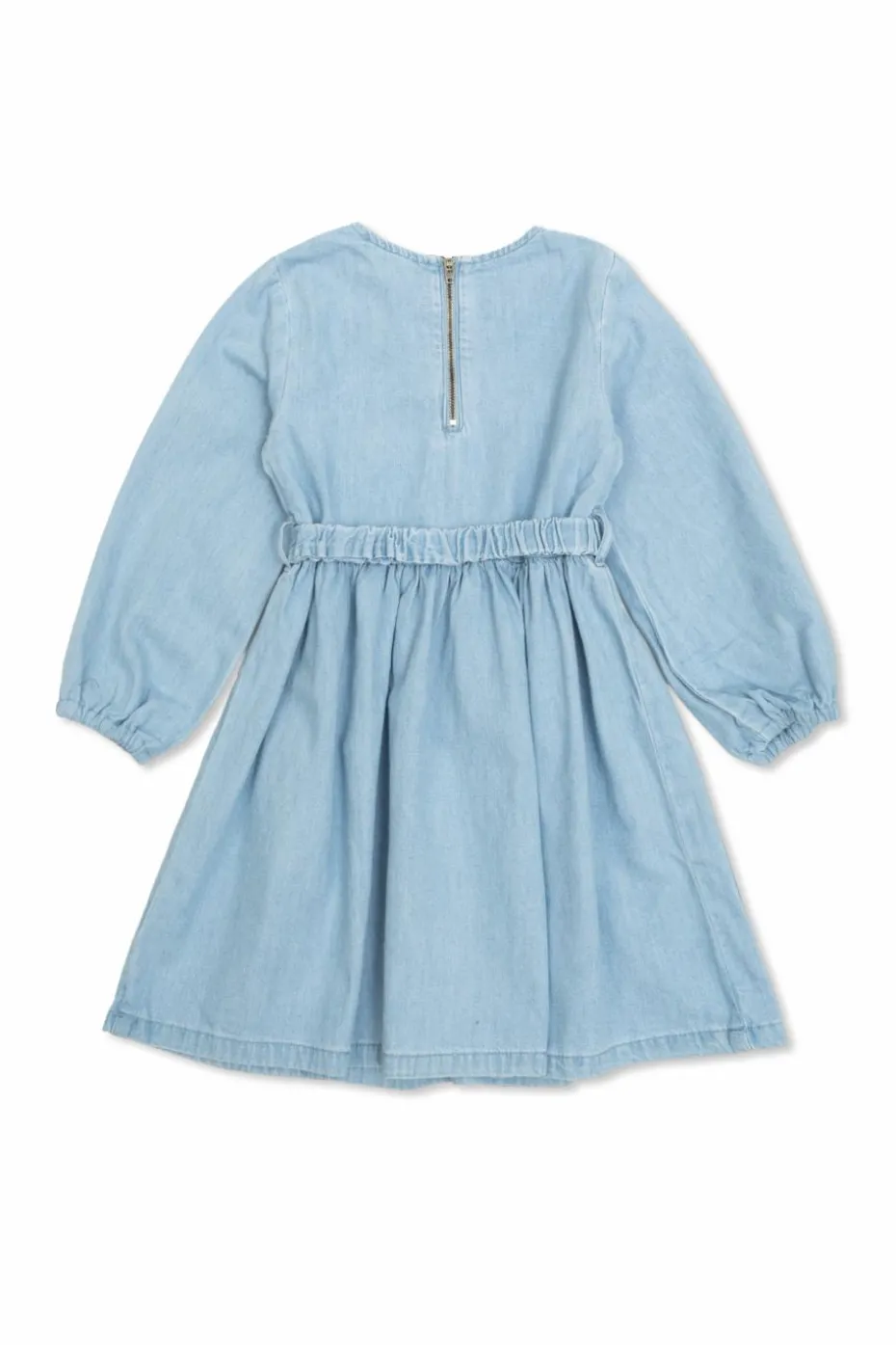 Stella McCartney Kids jasnoniebieski Sukienka jeansowa