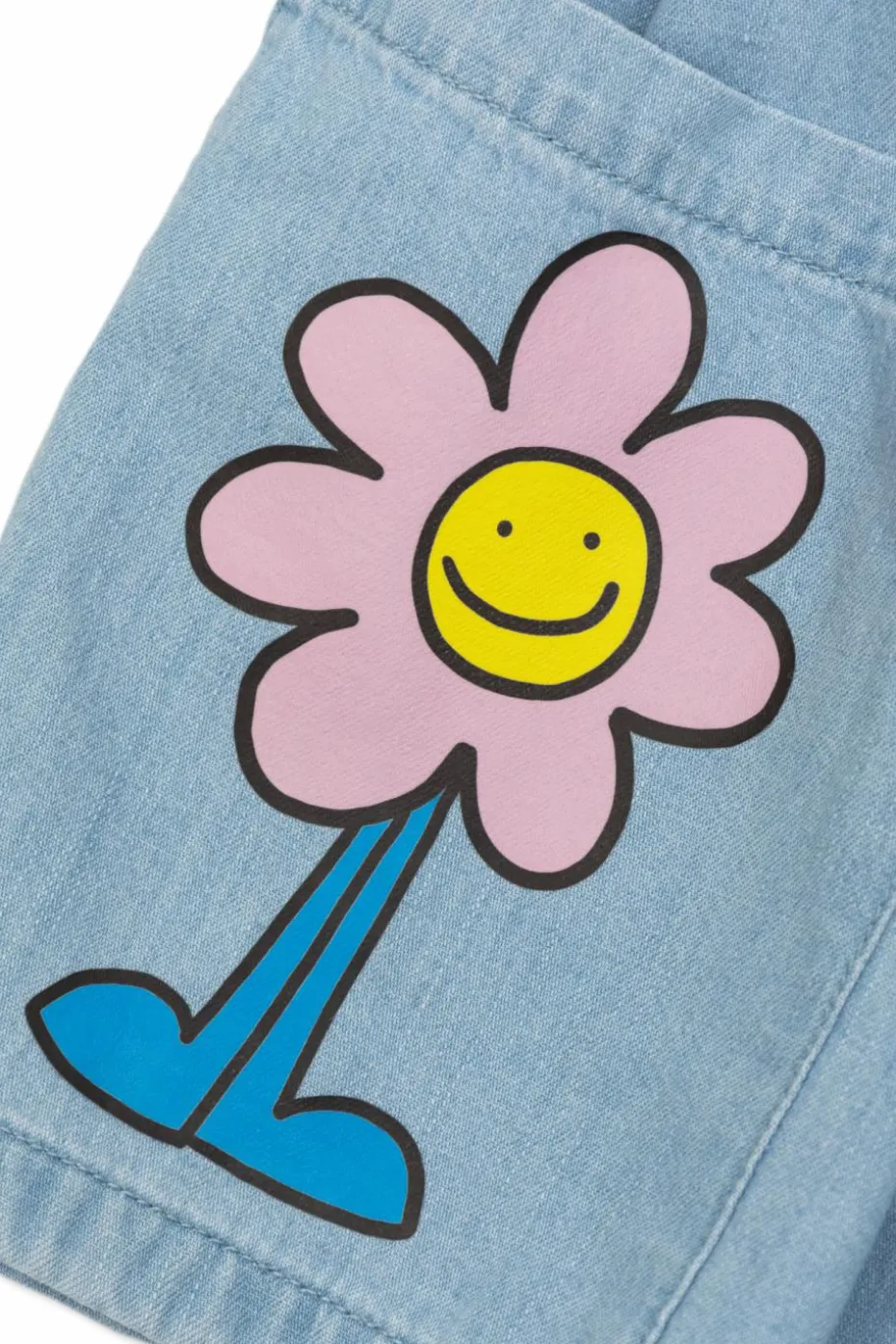 Stella McCartney Kids jasnoniebieski Sukienka jeansowa