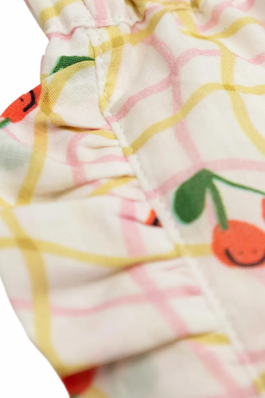 Stella McCartney Kids kremowy Szory z nadrukiem