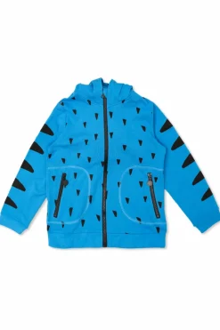 Stella McCartney Kids NIEBIESKI Bluza z kapturem