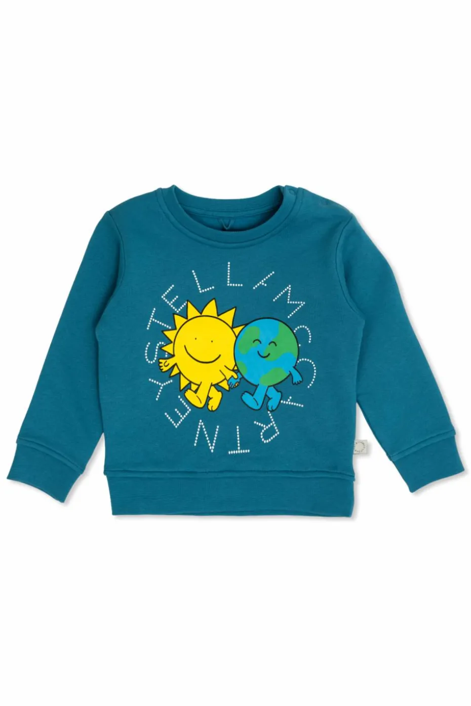 Stella McCartney Kids NIEBIESKI Bluza z nadrukiem