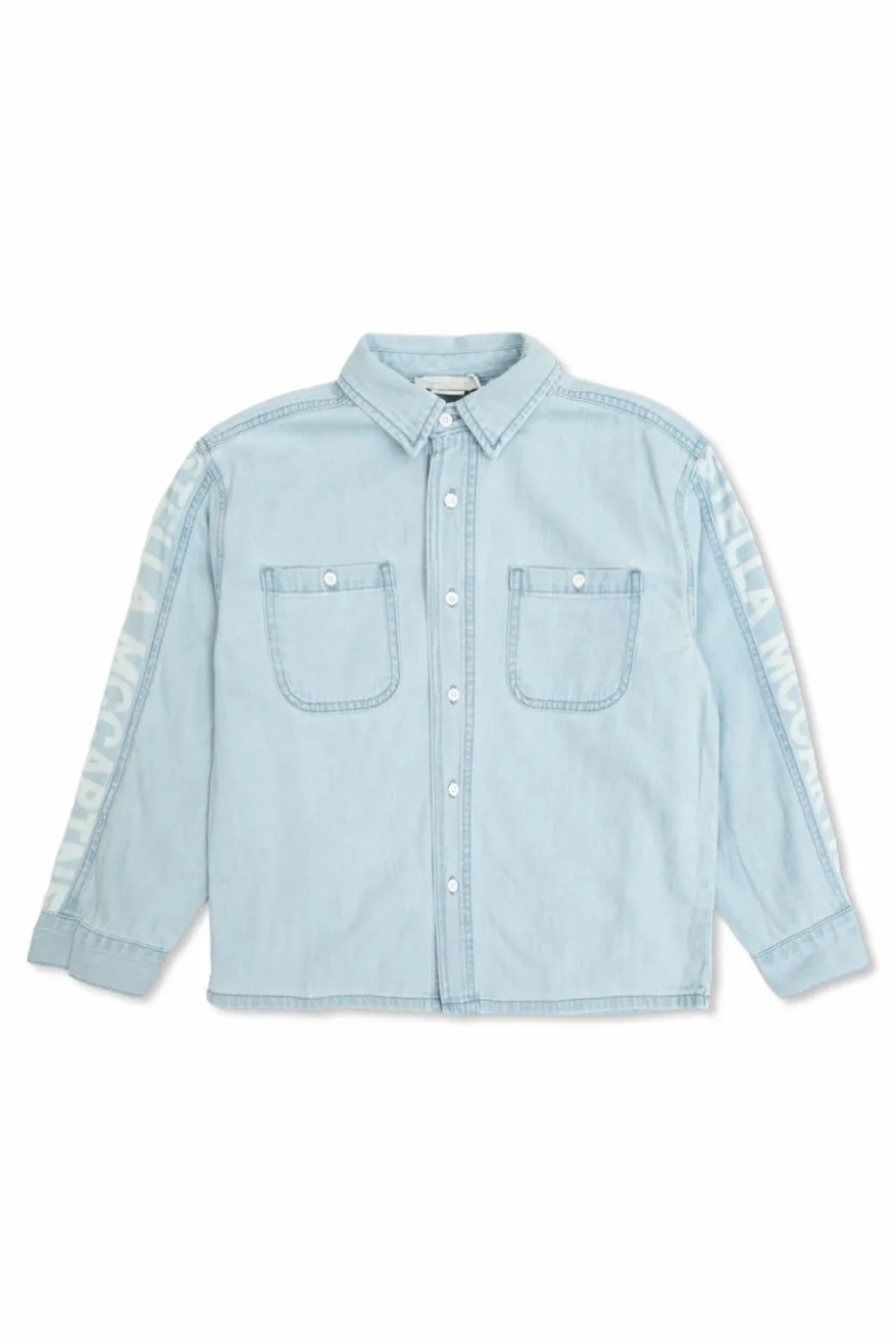 Stella McCartney Kids NIEBIESKI Jeansowa koszula