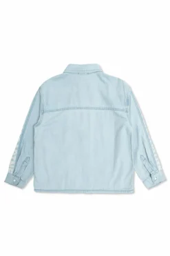 Stella McCartney Kids NIEBIESKI Jeansowa koszula