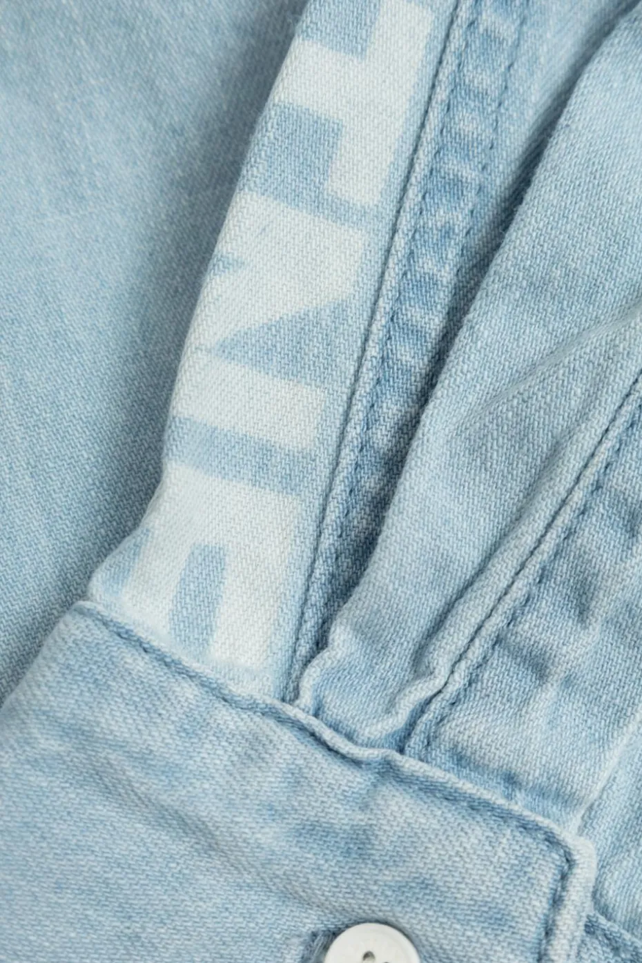Stella McCartney Kids NIEBIESKI Jeansowa koszula