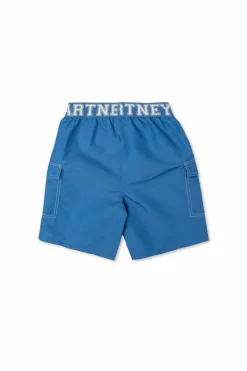 Stella McCartney Kids NIEBIESKI Szorty kąpielowe