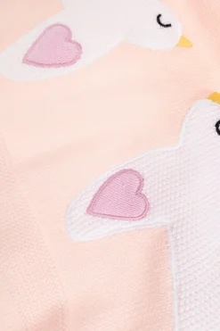 Stella McCartney Kids RÓŻOWY Koc z motywem zwierzęcym