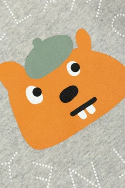Stella McCartney Kids SZARY Bluza z logo