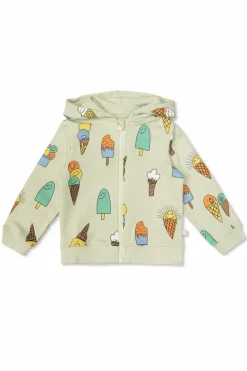 Stella McCartney Kids ZIELONY Bluza z nadrukami