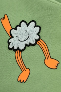 Stella McCartney Kids ZIELONY Bluza z aplikacją
