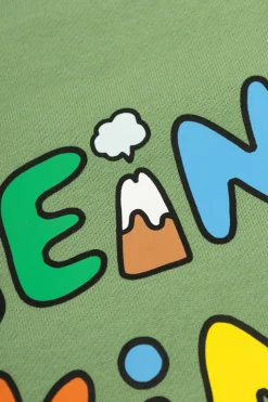 Stella McCartney Kids ZIELONY Bluza z aplikacją