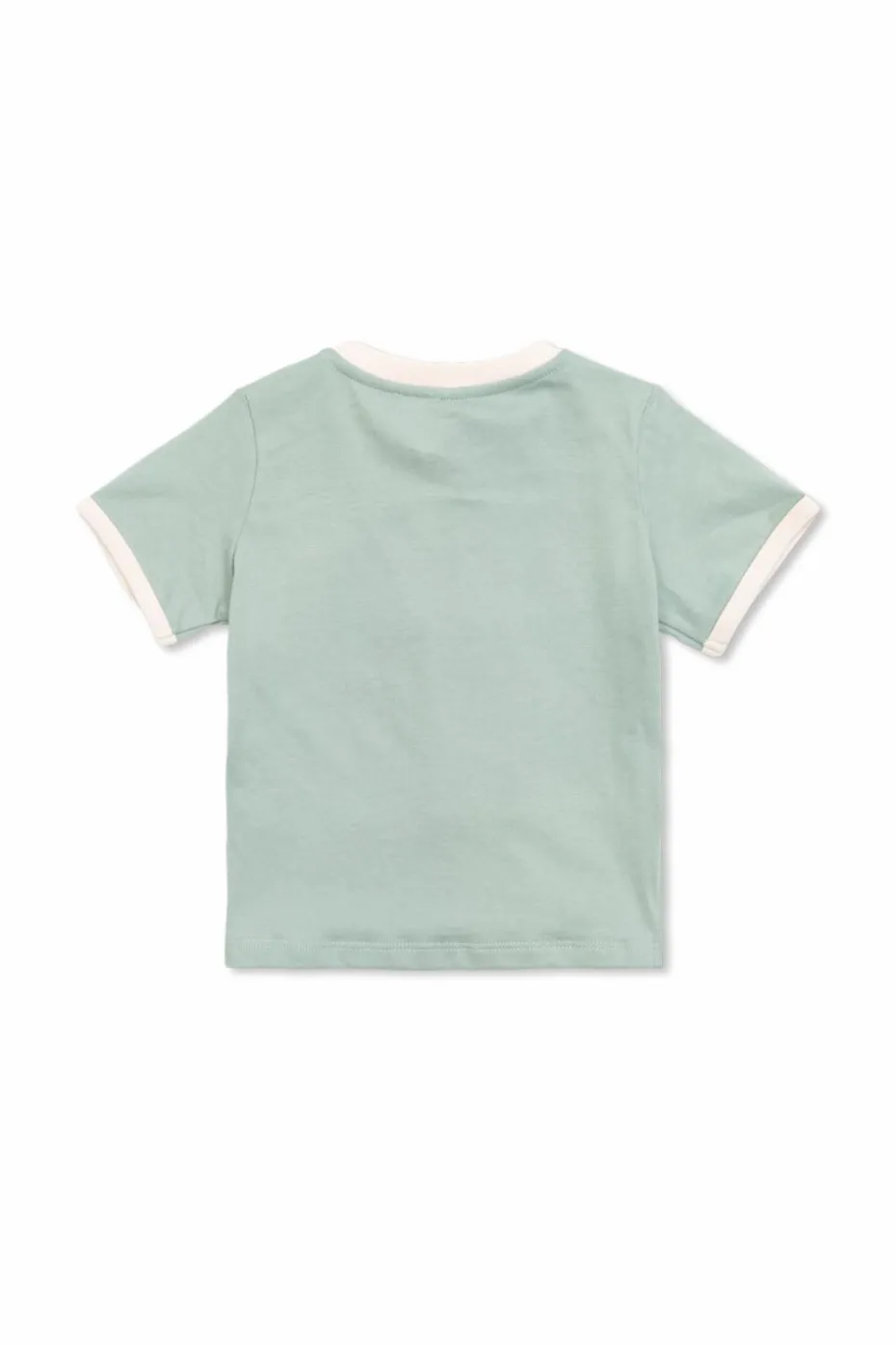 Stella McCartney Kids ZIELONY T-shirt z kolorowym nadrukiem