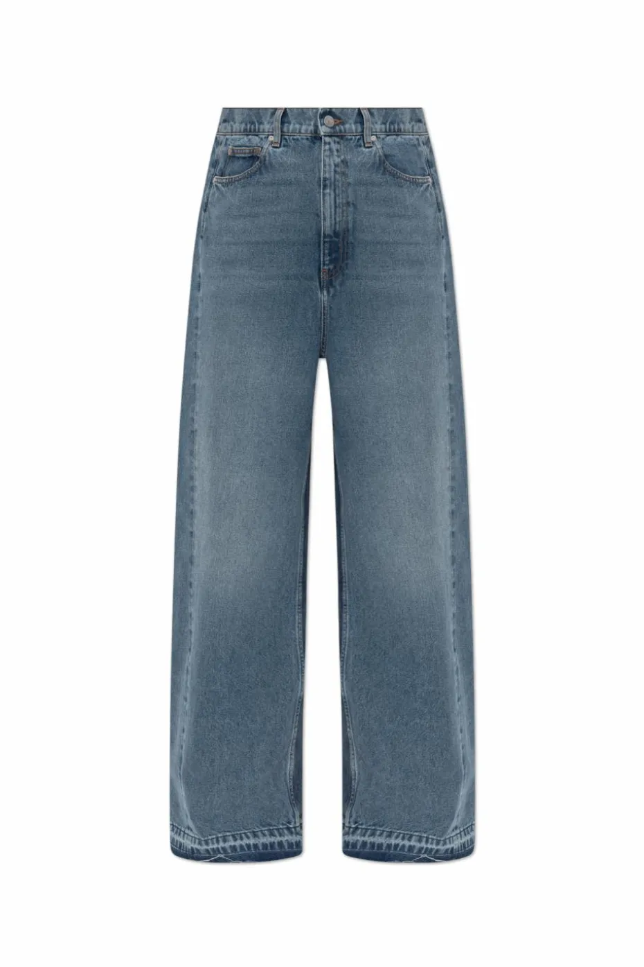 Stella McCartney NIEBIESKI Jeansy z szerokimi nogawkami
