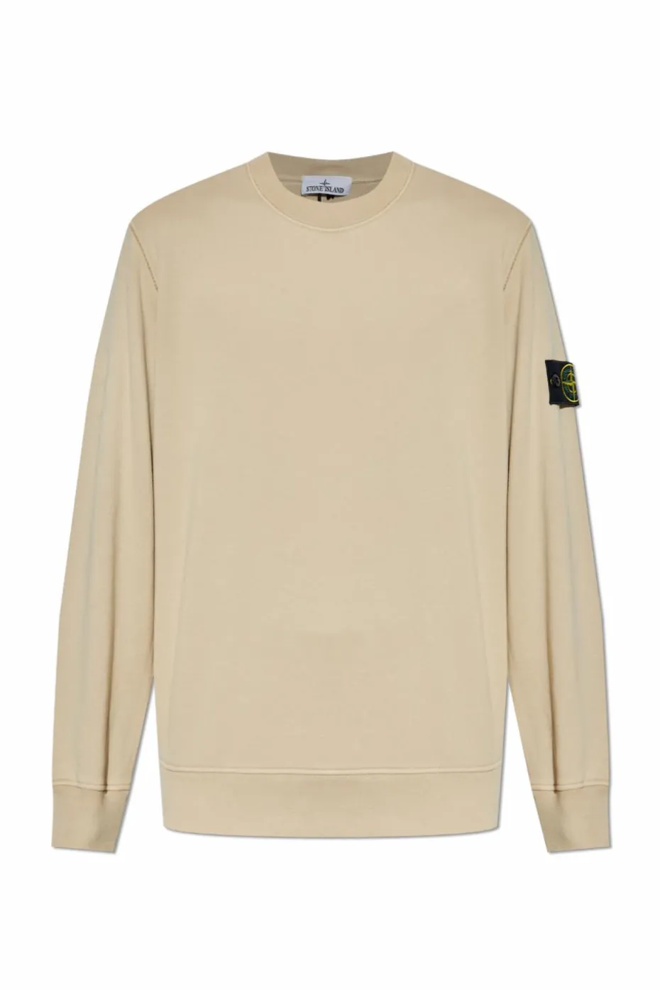 Stone Island beżowy Bluza z logo