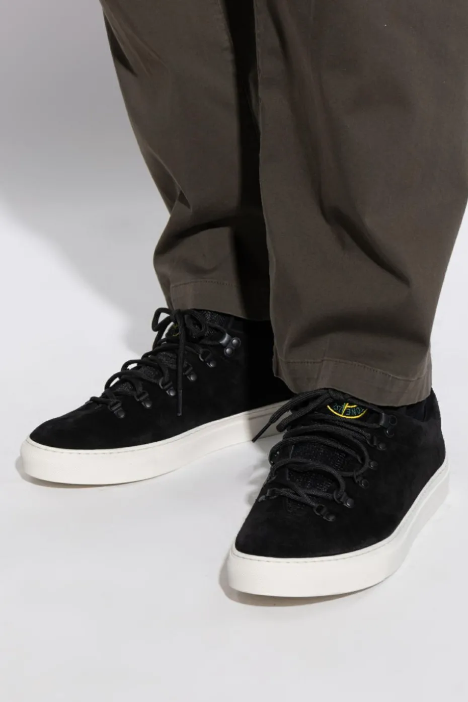 Stone Island CZARNY Buty sportowe `S0102`