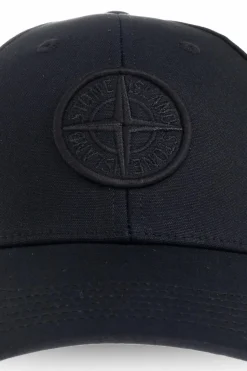 Stone Island CZARNY Czapka z daszkiem