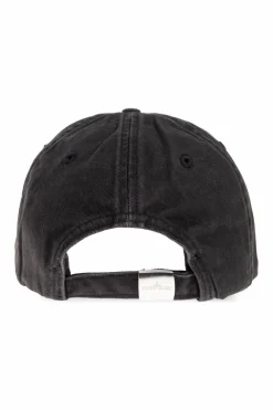 Stone Island CZARNY Czapka z daszkiem