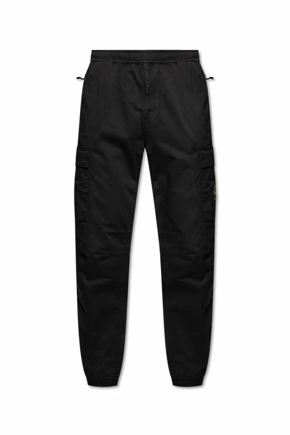 Stone Island CZARNY Spodnie z logo