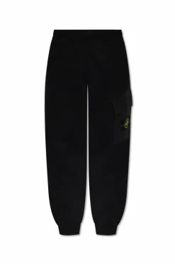 Stone Island CZARNY Spodnie dresowe
