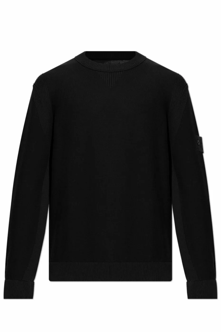 Stone Island CZARNY Sweter kapsuła `Ghost`