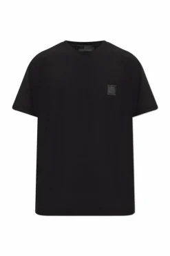 Stone Island CZARNY T-shirt kapsuła `Ghost`