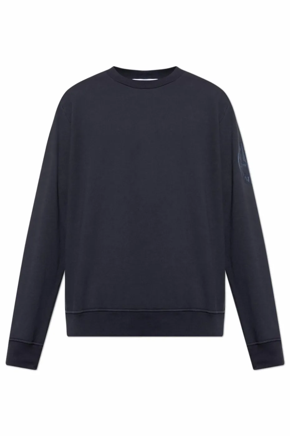 Stone Island GRANATOWY Bluza z logo