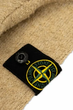 Stone Island Junior beżowy Sweter z logo