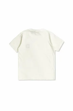 Stone Island Junior BIAŁY T-shirt z logo