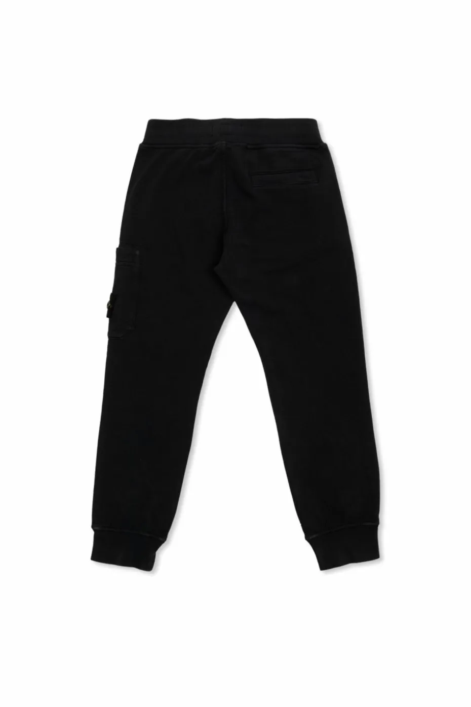 Stone Island Junior CZARNY Spodnie z logo