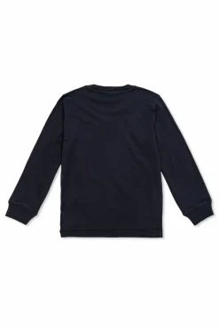Stone Island Junior CZARNY T-shirt z logo
