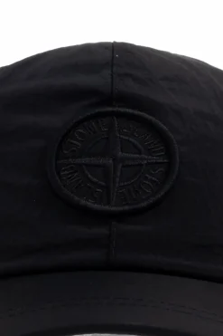 Stone Island Junior CZARNY Czapka z daszkiem