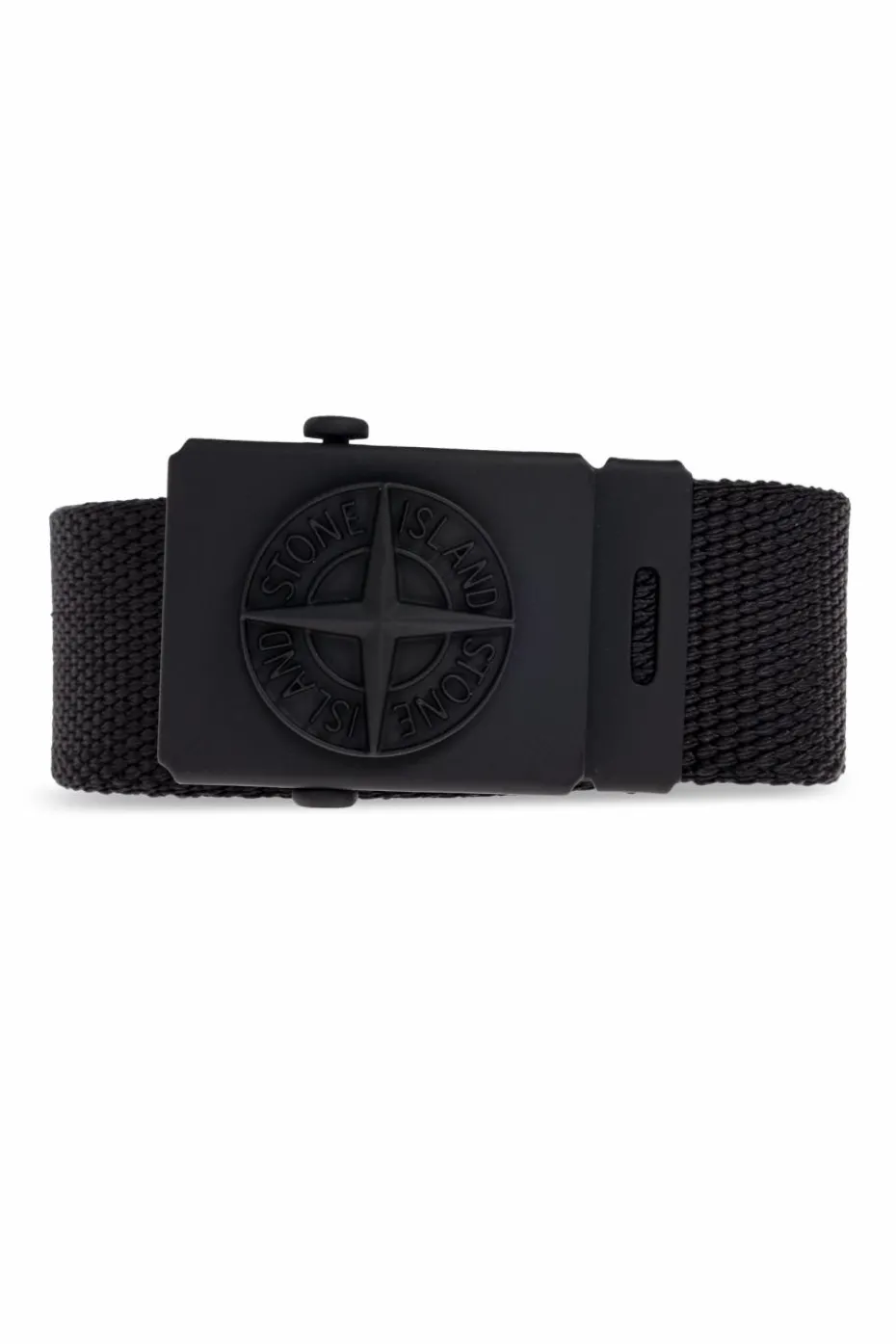 Stone Island Junior CZARNY Pasek z logo