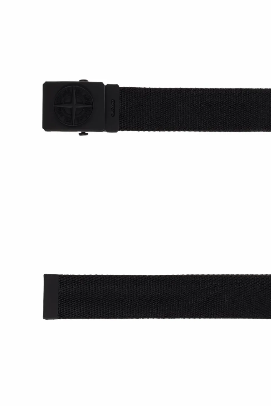 Stone Island Junior CZARNY Pasek z logo