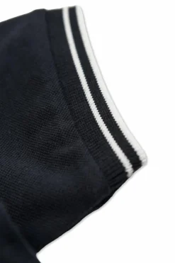 Stone Island Junior CZARNY T-shirt z logo