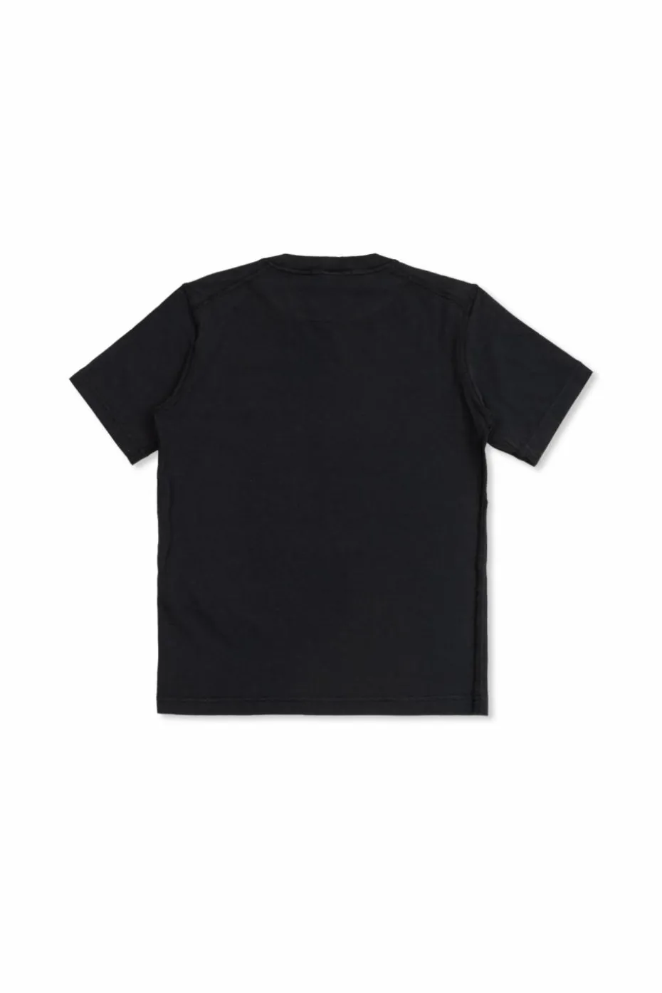 Stone Island Junior CZARNY T-shirt z logo