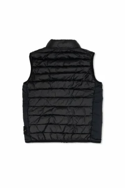 Stone Island Junior CZARNY Kamizelka puchowa