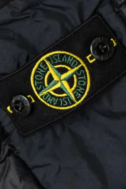 Stone Island Junior CZARNY Kamizelka puchowa