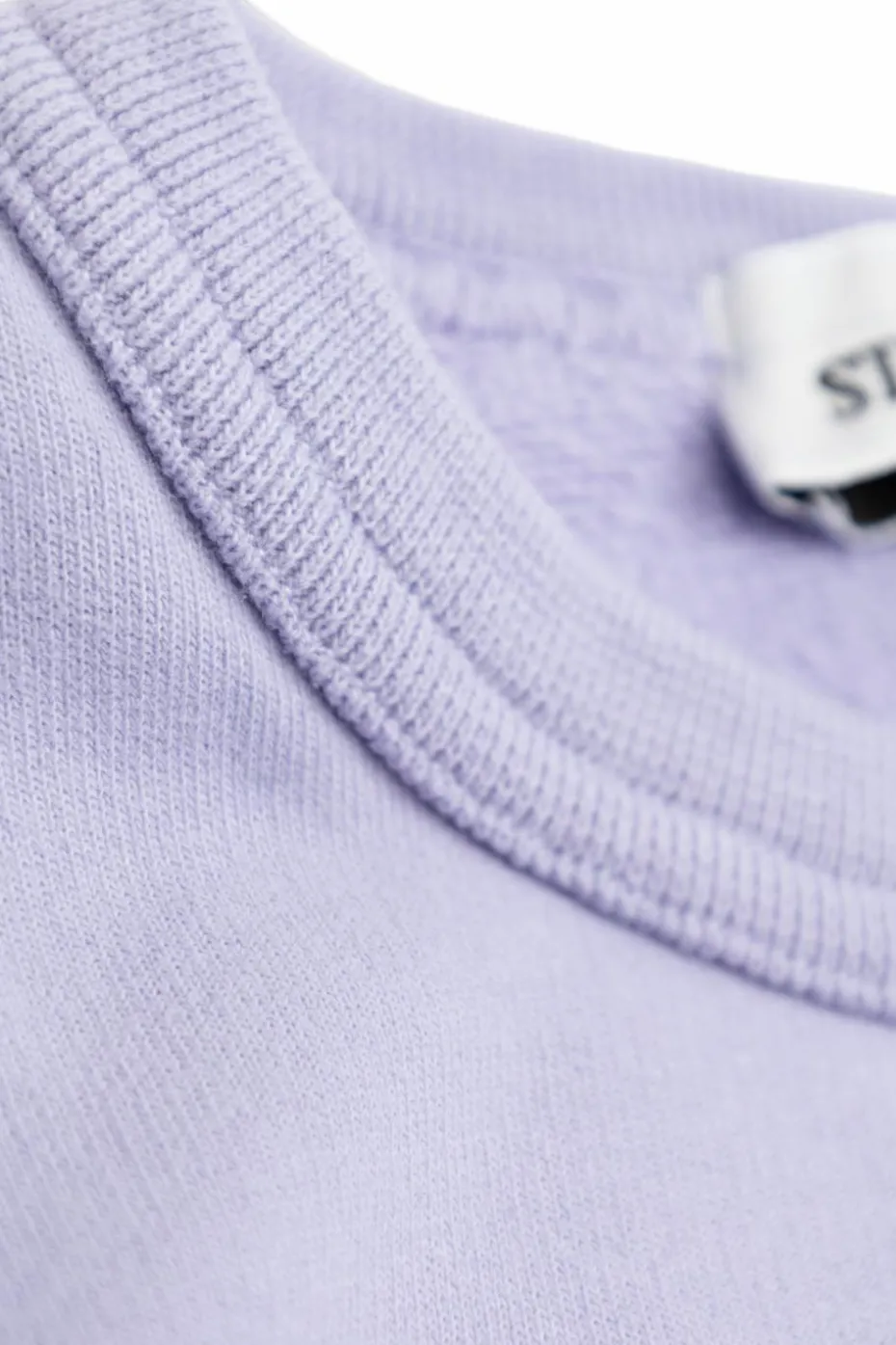 Stone Island Junior FIOLETOWY Bluza z logo