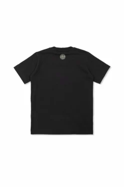 Stone Island Junior GRANATOWY T-shirt z logo