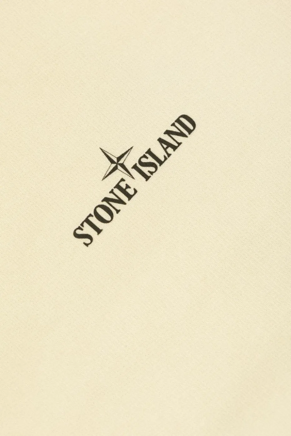 Stone Island Junior kremowy Bluza z logo