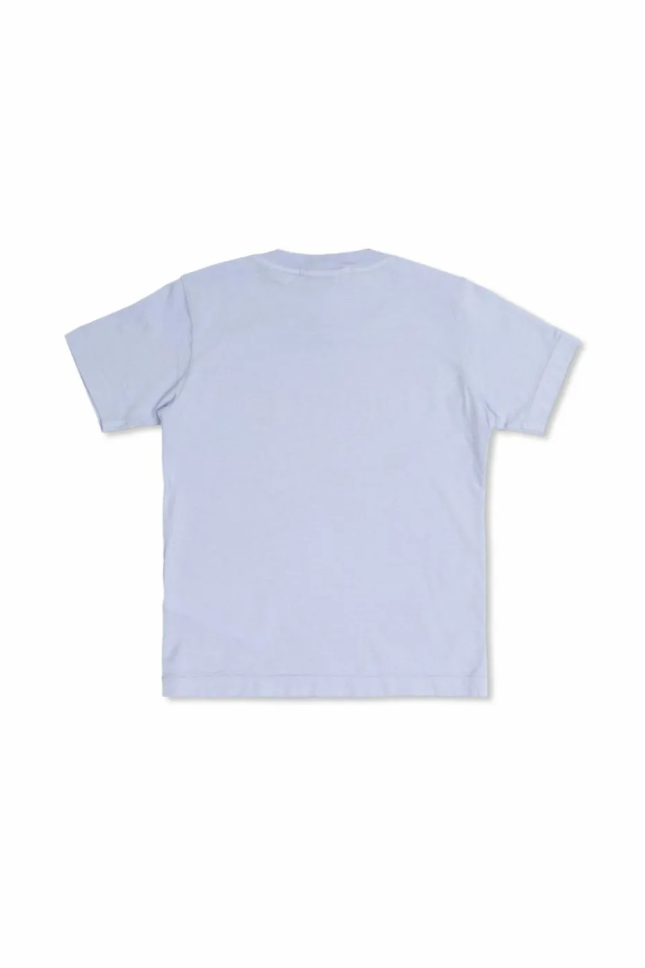 Stone Island Junior NIEBIESKI T-shirt z logo
