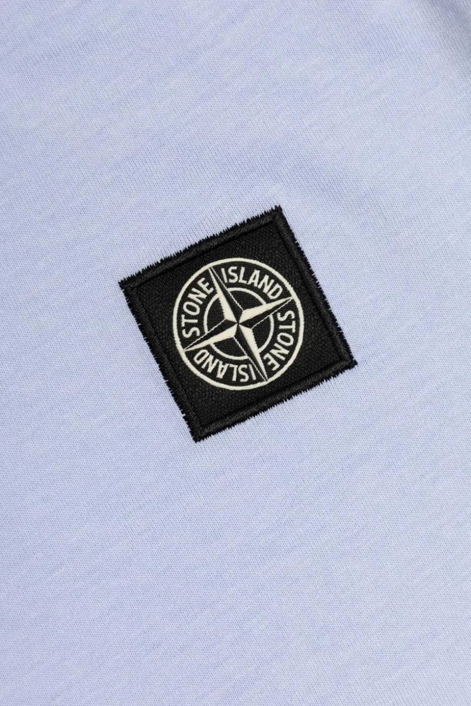 Stone Island Junior NIEBIESKI T-shirt z logo