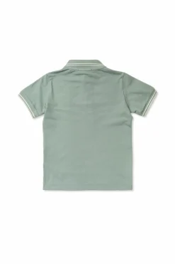 Stone Island Junior NIEBIESKI T-shirt z logo
