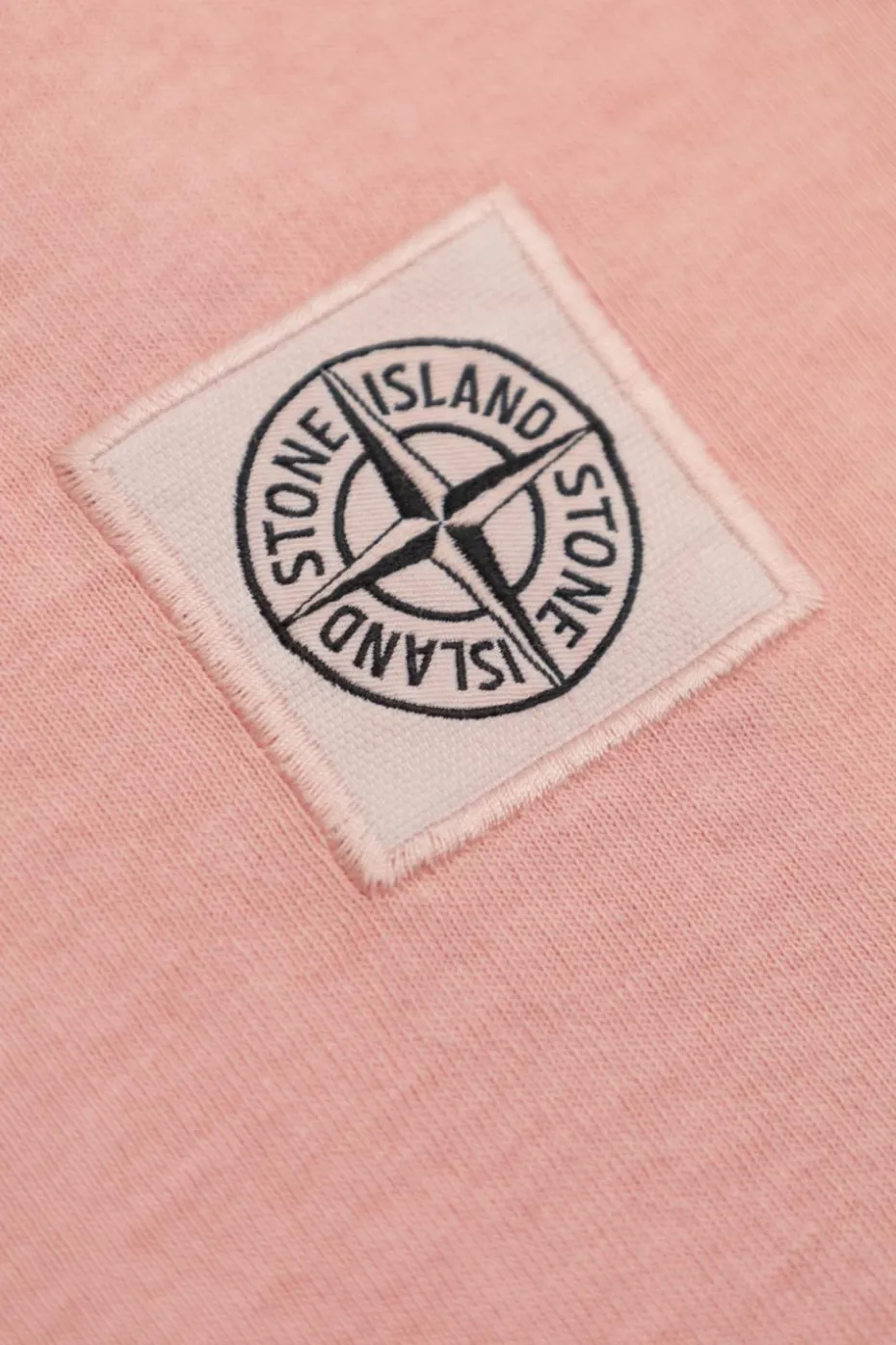 Stone Island Junior RÓŻOWY T-shirt z logo