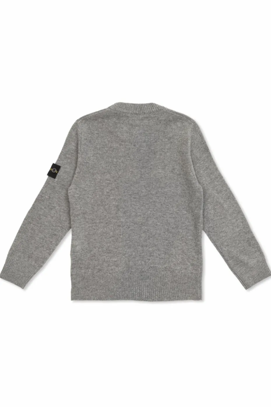 Stone Island Junior SZARY Sweter z logo